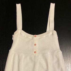 Girls Roxy Sweater Tank Top